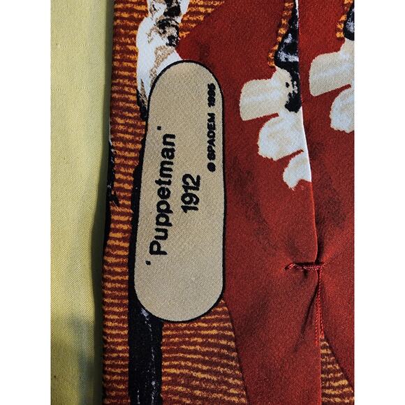 Mens Tie Puppetman 1912 Picasso NWOT - Picture 4 of 5